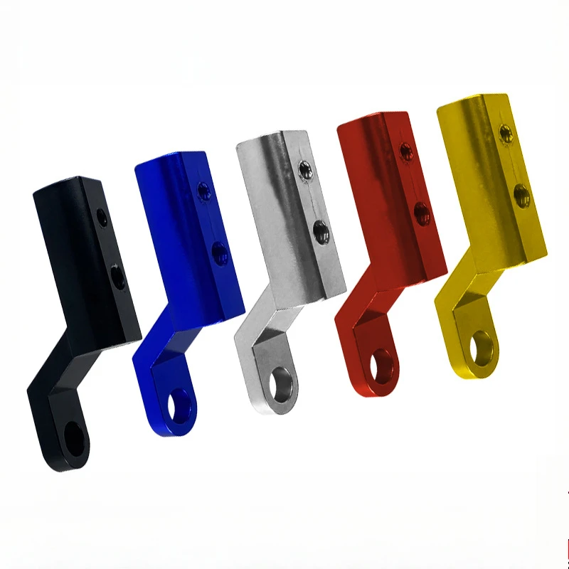 Alloy CNC Anodized Motorcycle Rearview Mirror Extended Mounting Bracket North and South America Southeast Tooth Modification Kit