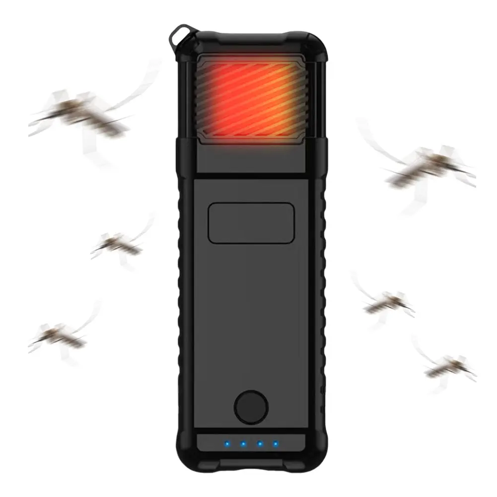 Répulsif anti-moustiques sans fil, 3 en 1, 5000mAh, dispositif anti-insectes, banque d'alimentation pour camping, randonnée, pêche