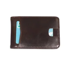 Rfid Card Protection Mens Wallet Leather Genuine Retro Bifold Dollar Clips Designer Wallets Famous Brand Male Wallet Money Bags