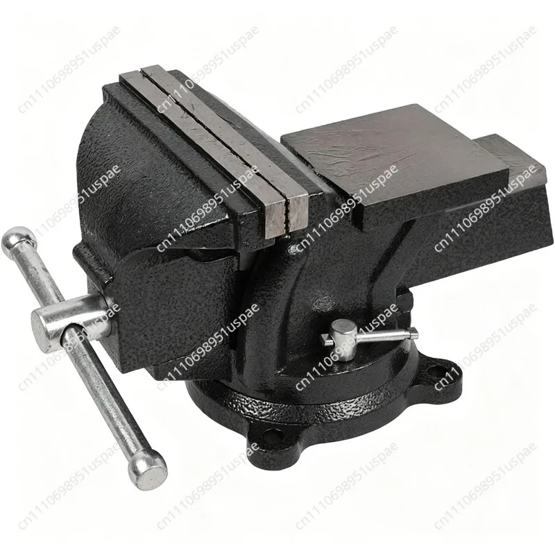 Heavy Duty Bench Vise 3 Inch Forged Steel Swivel Base Adjustable Universal Woodworking Bench Vise 1 pcs