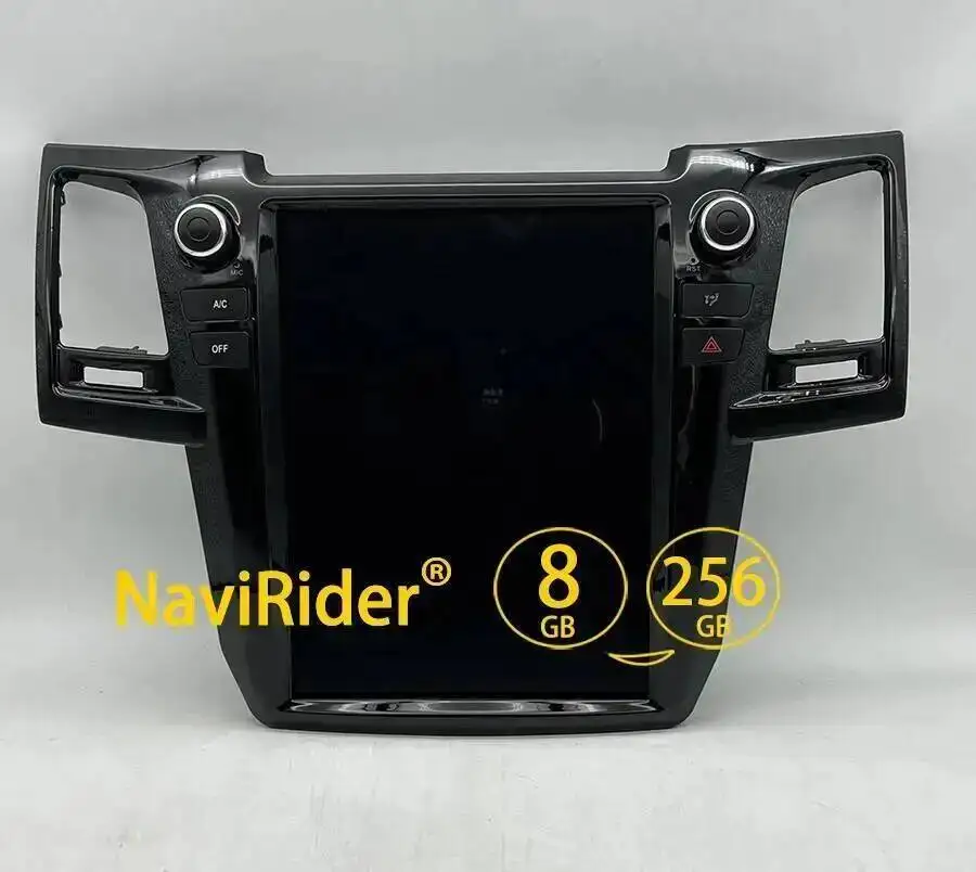 Vertikaler Bildschirm GPS CarPlay Audio Multimedia Video Player Navigation Autoradio für Toyota Fortuner Hilux Revo 2005-2014 Android – Detail 7