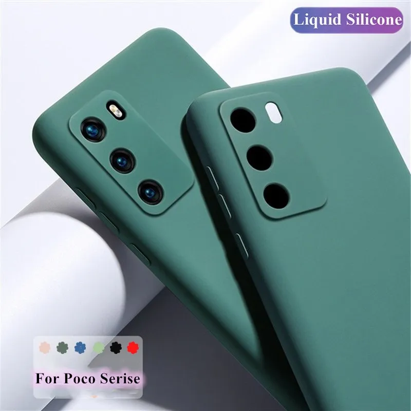 For Xiaomi Poco M3 Pro 5g Case Cover For Poco M3 Pro X3 NFC F3 Case Coque Original Liquid Silicone Bumper For Xiaomi Poco M3 Pro