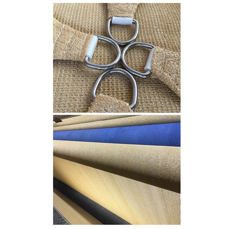 

【Hot Cake】2X3 Meter Rectangular Square Shade Sail Outdoor Window Shade Sail Breathable Extra Large Shade Easy Install