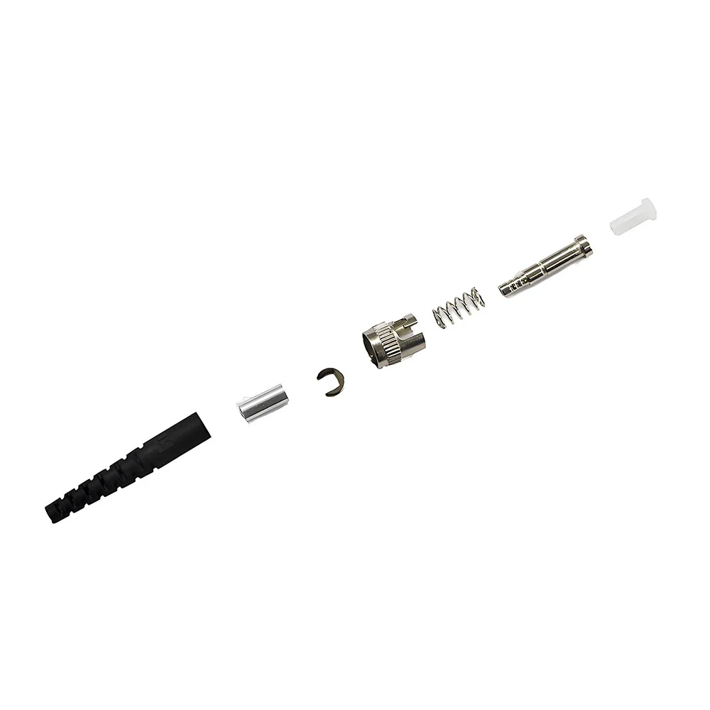 200-lots-fiber-splice-connector-st-upc-apc-for-fiber-cable-20mm-30mm-sm-single-mode-mm-multi-mode-withour-ceramic-ferrule