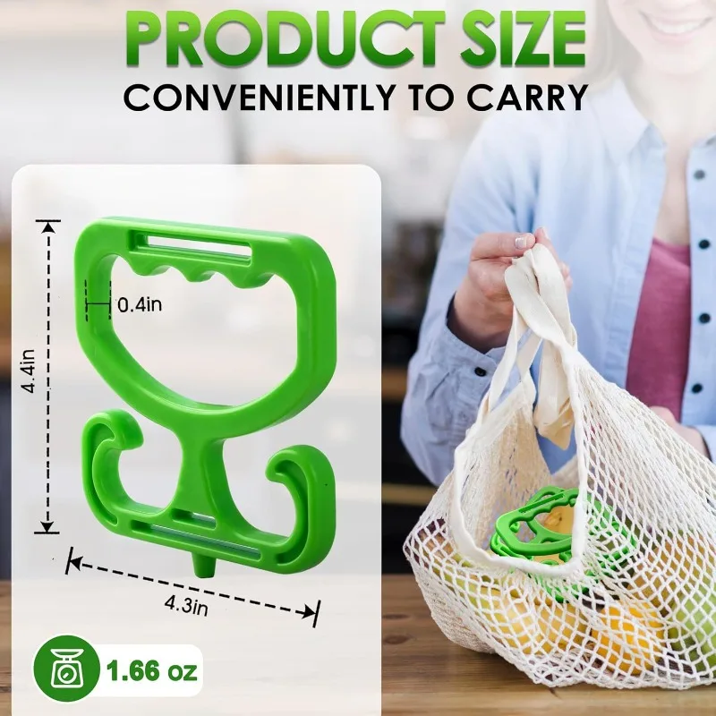 Anti-Pinch Shopping Bag Handle Portable Labor-Saving Grip Bracket Multifunctional Handheld Support for Grocery Bag Carrying