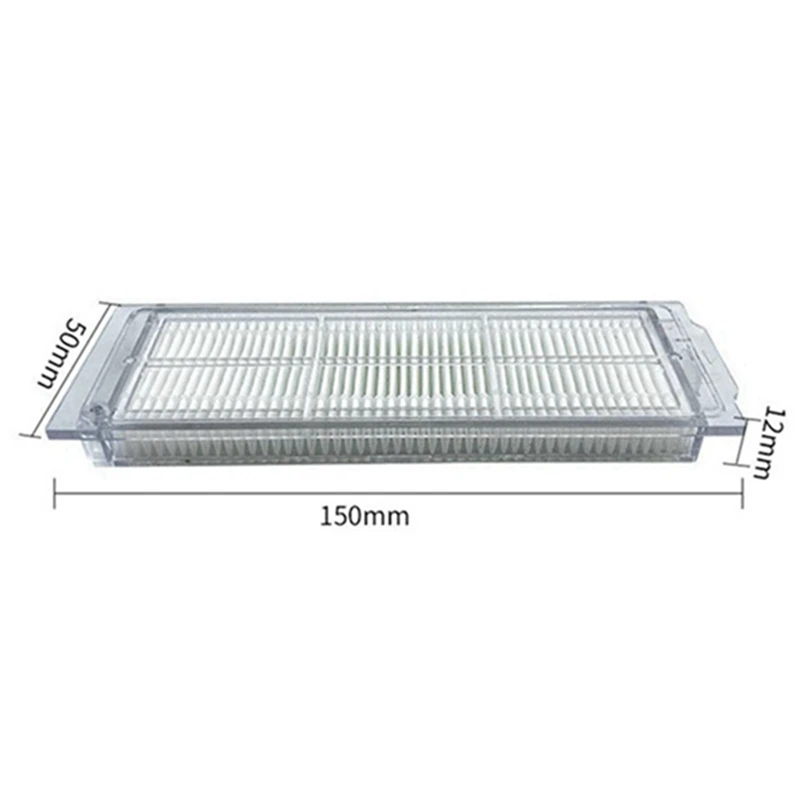 Roller Side Brushes Hepa Filter Mop Cloth For Xiaomi Robot Vacuum-Mop PSTYTJ02YM Robot Vacuum Cleaner Replacement Partsb