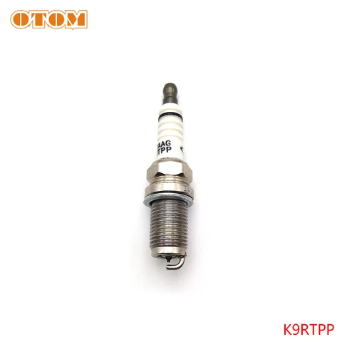 Свеча зажигания OTOM DT230 F7RTC и K9RTPP, устройство зажигания для YAMAHA MT250, 2 такта dt 250cc, детали двигателя мотоцикла