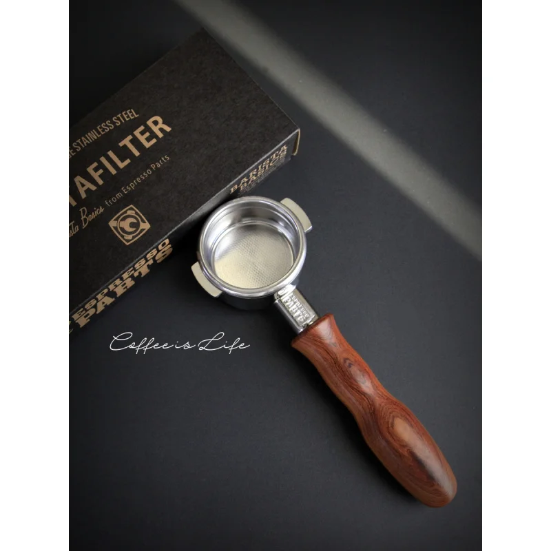 

For Ep Coffee machine with bottomless handle, lamarzocco E61 special walnut wood