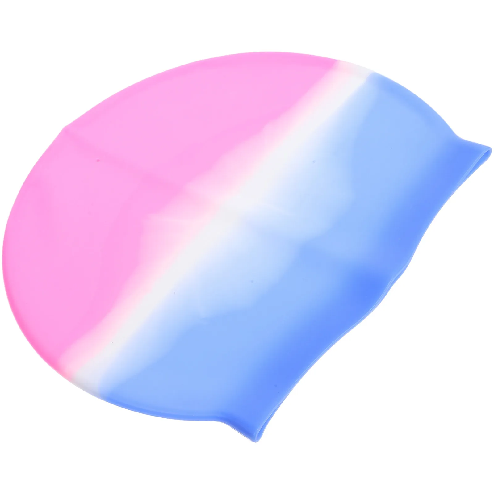 

Шапочка для плавания унисекс, эластичная силиконовая, противоскользящая, для защиты волос, для бассейна, пляжа, уроков плавания, водных развлечений