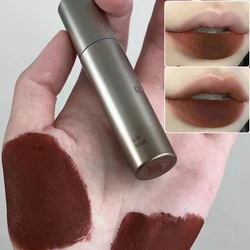 Matte Lip Gloss Mud Velvet Moisturizing Long Lasting Lipsticks Waterproof Non-Stick Cup Nude Lips Tint Makeup Cosmetics Beauty