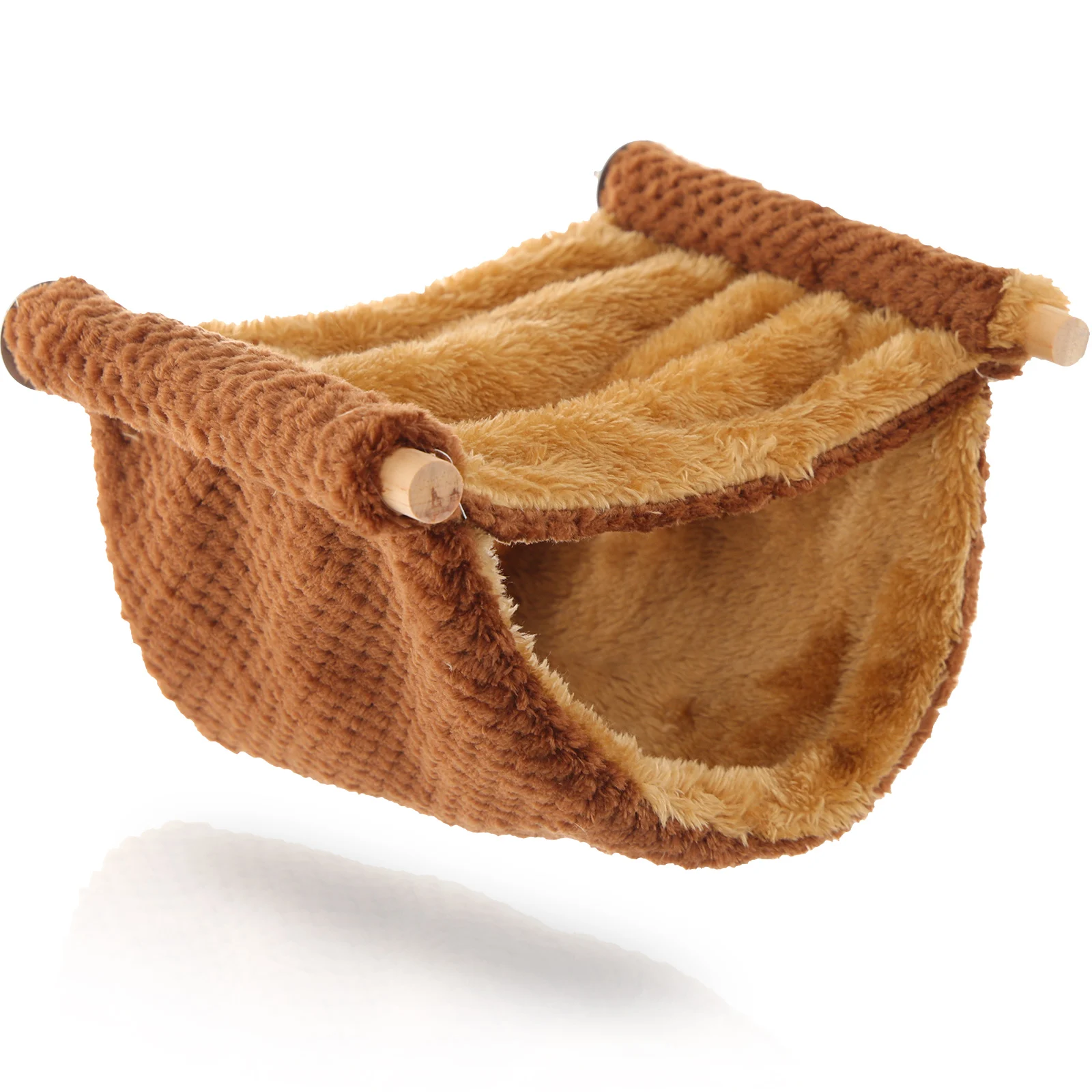 

Adorable Hamster Bed Hanging Guinea Pig Hammock Creative Design Save Space Cage Practical Hamster Hammock Guinea Pig Bed