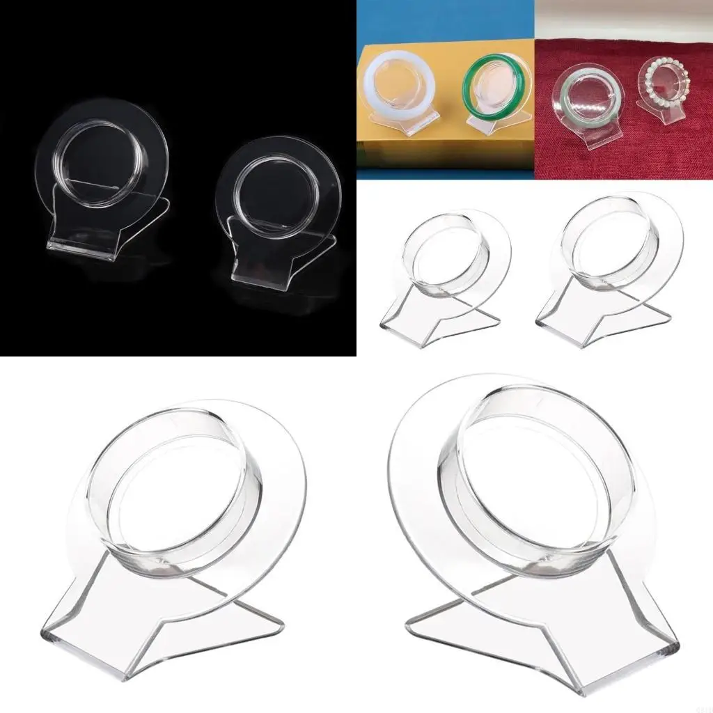 

Clear Bracelet Bangle Display Holder Retail Shop Showcase Jewelry Rack Decor