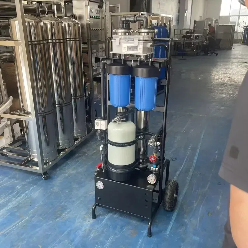 Spotless Water Deionizer for Window Solar Panel Car Wash Cleaning Trolley Resin Tank Water Purifier Machine