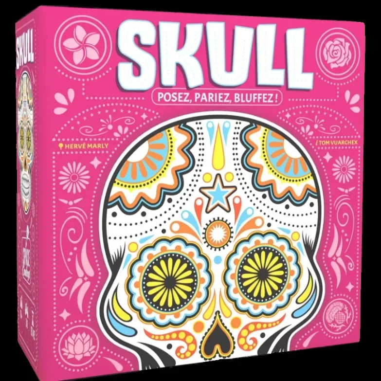 New Edition Rose and Skull Board Game3-6 Players Adult Casual Gathering Guessing Strategy Game English Version