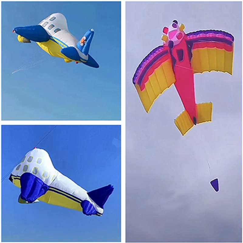 

Free shipping double line aircraft Kite wind pointer kites for adults outdoor toys Wind sock windsock inflatable kite street toy