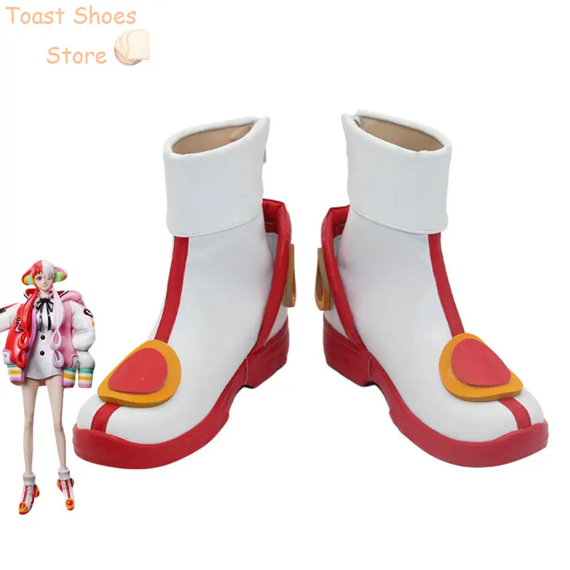 Uta Cosplay Shoes PU Leather Shoes Halloween Carnival Boots Cosplay Props Costume Prop