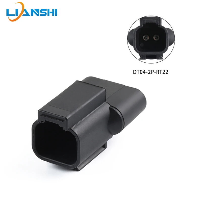 DT04-2P-RT22 Deutsch type connector with resistance plug 1 row 2 way male socket element wire connector