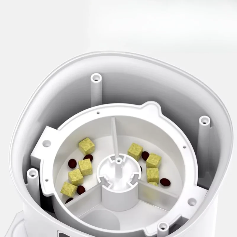 Remote control intelligent dry food distributor automatic pet cat and dog timing quantitative function