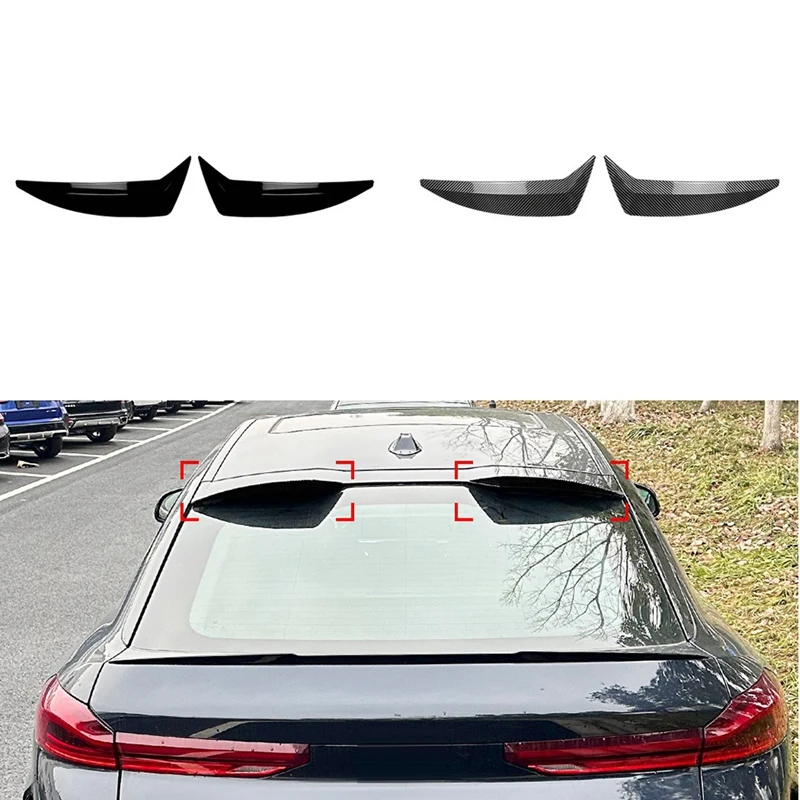 Car Rear Trunk Spoiler Wing For BMW X6 G06 2019-2024 Boot Wing Lip Decoration Body Kits Spoiler