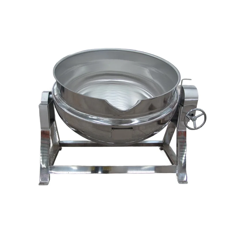 Multifunctional mixing interlayer pot commercial automatic stainless steel frying machine