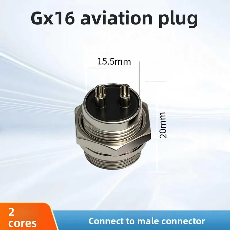 GX16 aviation plug socket M16-2/3/4/5/6/7/8/9/10 core connector male and female
