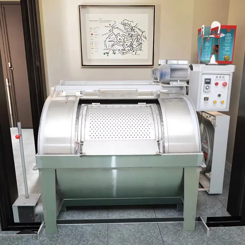The latest design 30kg automatic commercial carpet cleaning machine equipment electric belly washing machine is listed