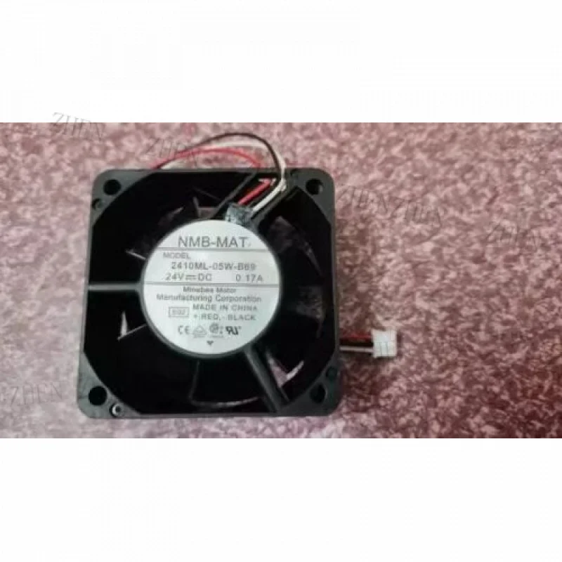 

Y FOR NMB 2410ML-05W-B69 6025 DC24V 0.17A 6CM 3-Pin Cooling Fan