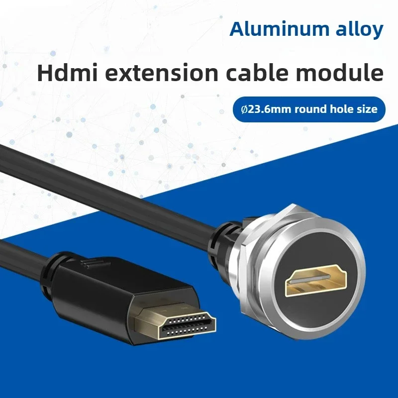 

Разъем-удлинитель HD типа C, модуль типа D, прямой кабельный разъем HDMI «мама-мама», 4K «мама-папа», панель 86