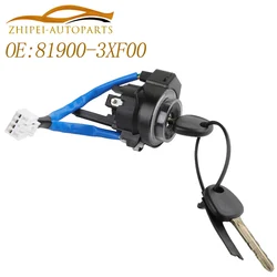 81900-3XF00 Ignition Lock Cylinder Switch 2 Keys Car 819003XF00 For Hyundai Elantra 2011-2016