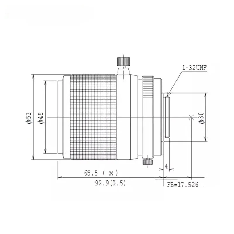 Computar TEC-M55MPW 5MP 0.057X - 0.5X 2/3
