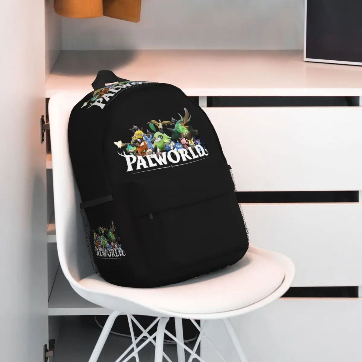 حقيبة ظهر P-Palworld Action Adventure Game رائجة البيع Daypack للأولاد والبنات حقيبة كتب حقائب كتف للرجال والنساء والأطفال حقيبة مدرسية