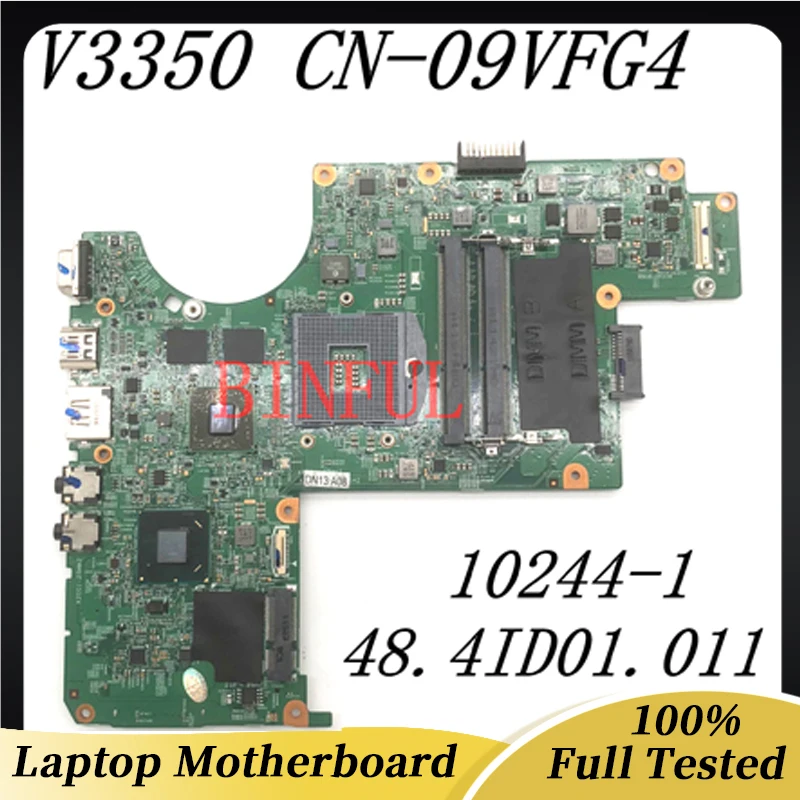 CN-09VFG4 09VFG4 9VFG4 High Quality Mainboard For Vostro V3350 Laptop Motherboard HM67 48.4ID01.011 DDR3 100% Full Working Well