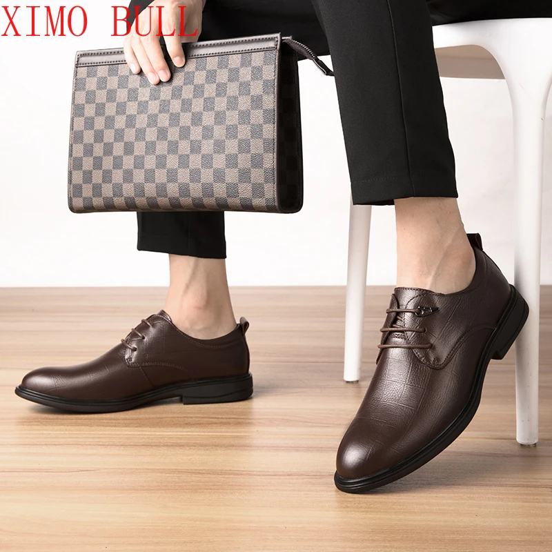 

Spring Autumn New Men's Business Shoes Men's Formal Skin Shoes Casual Fashion Men Sneakers Social Elegant Trend Flat Zapatos
