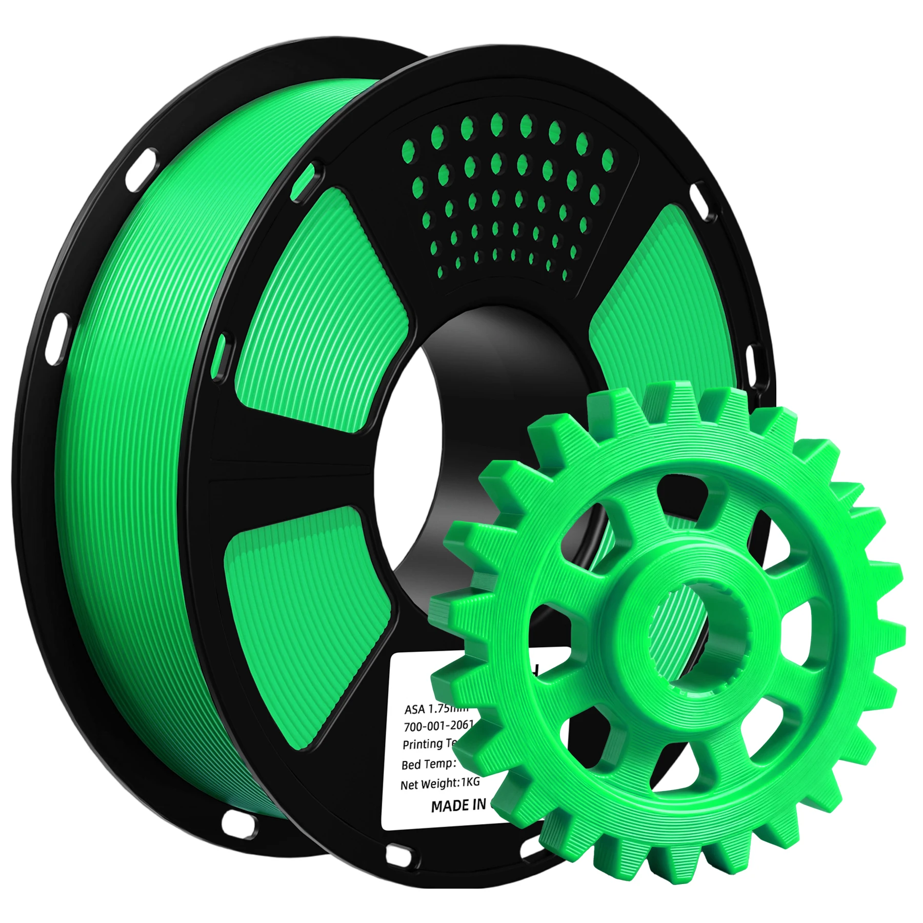 

Geeetech ASA filament 1.75mm 1kg, ASA filament for 3D printers, UV resistant, high temperature resistant, dimensional