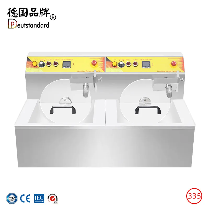 thermostat Chocolate melting machine Electric heating Commercial chocolate melting machine White chocolate melting parallel bars