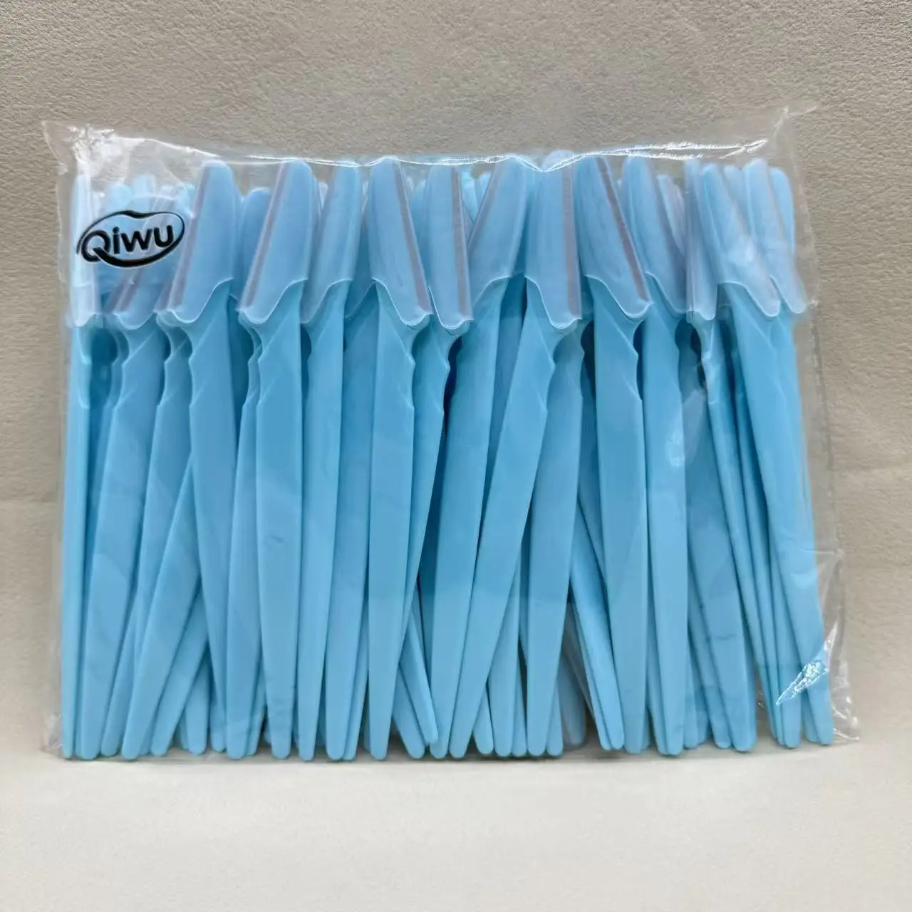 100pcs/bag  Eyebrow Trimmer Knives Portable Face Razor Hair Remover Eye Brow Trimming Shaping Epilation Hair Shaver Blades