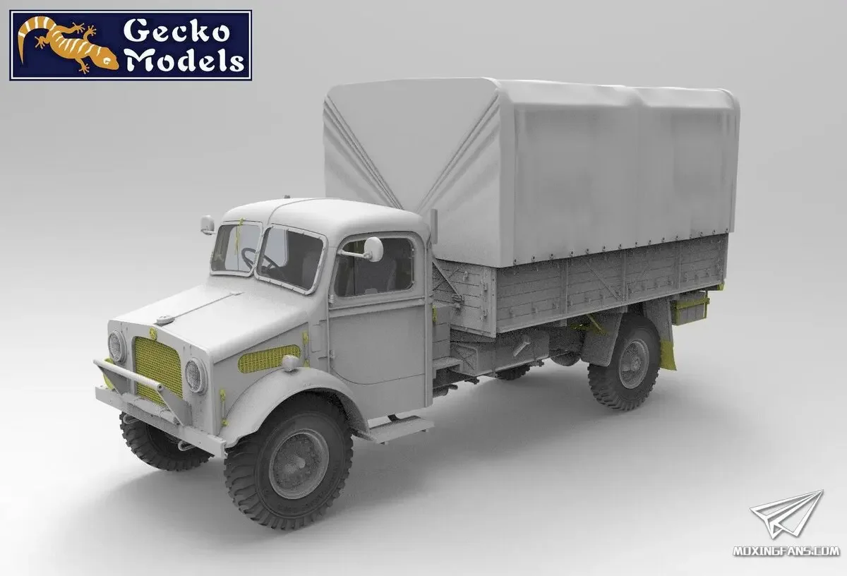 Kit modello Gecko 35GM0153 1/35 BTF OYD 3T 4x2 kit modello di camion per uso generale