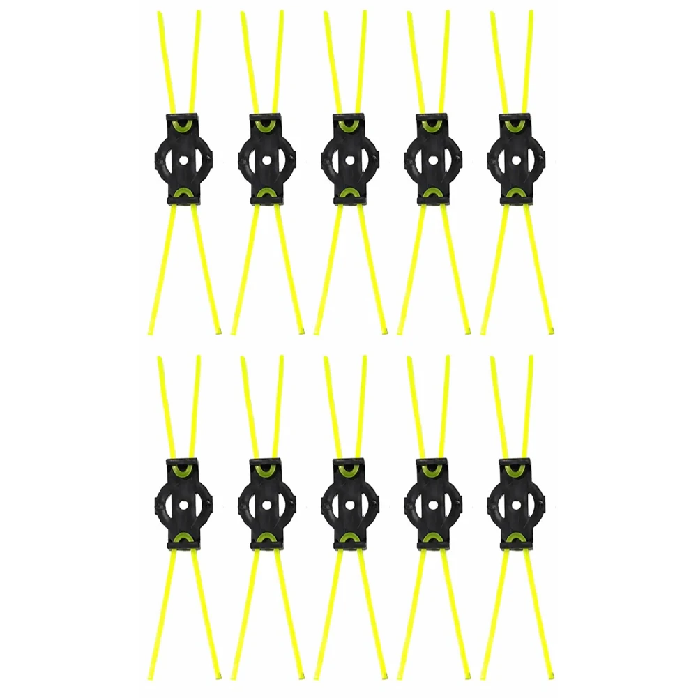 10 قطعة جزازة العشب حبل القش استبدال أجزاء لقادين العشب صيانة منخفضة وكفاءة عالية في البستنة