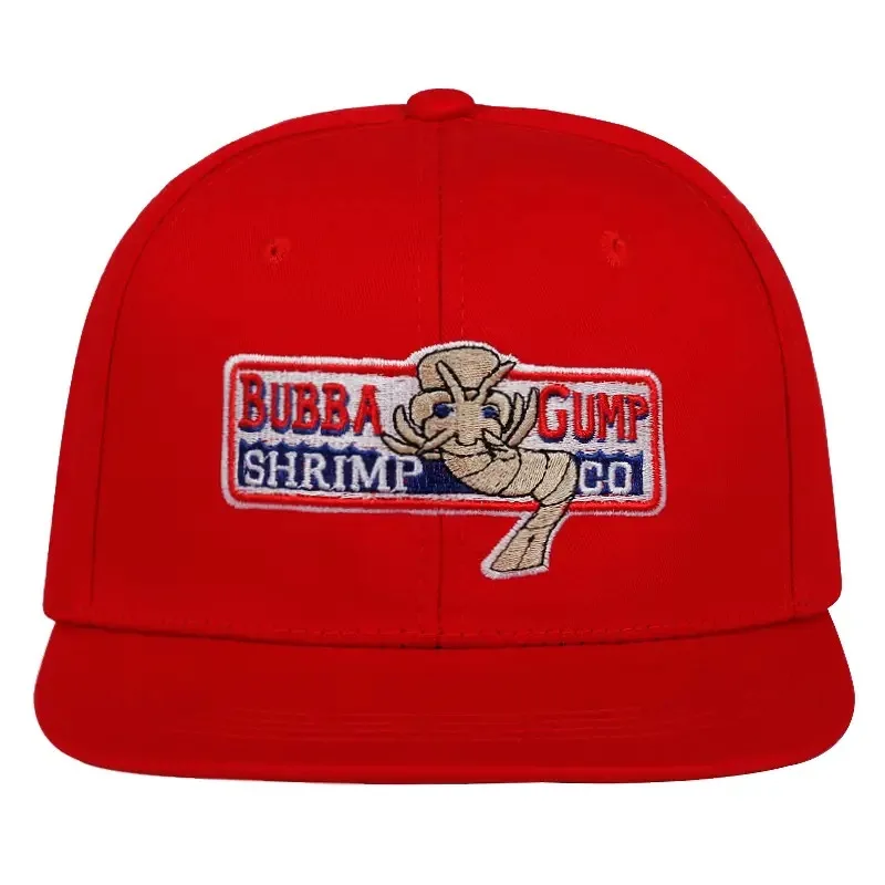 Baseball Cap Shrimp Hat Forrest Gump Legend Red Hat