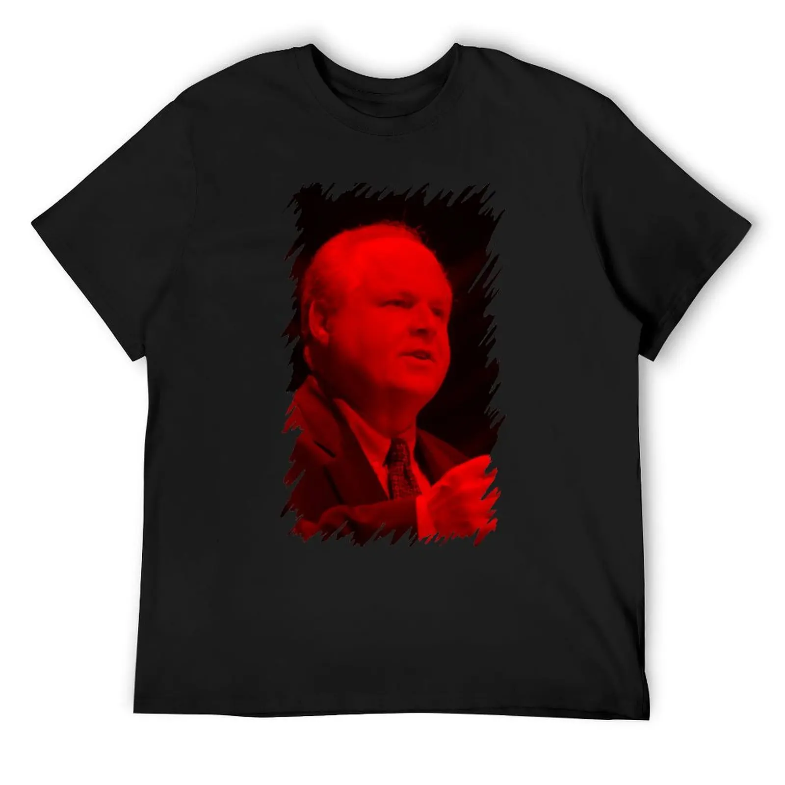 Rush Limbaugh - Celebrity T-Shirt plus size tops heavyweights customs plain sweat shirts, men