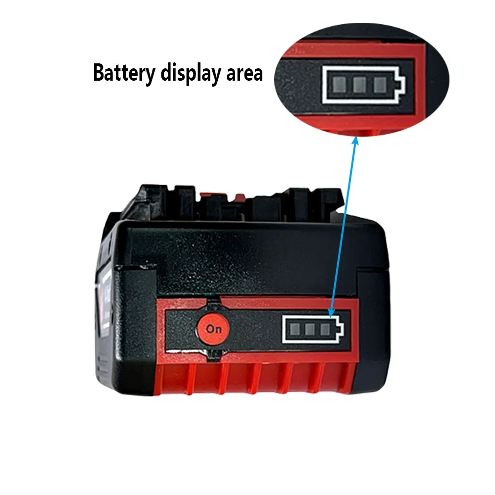 14.4V Power tool battery battery 4.8/6.8/9.8 Ah for wireless drill screw drill Bosch BAT607, BAT607G, BAT614G