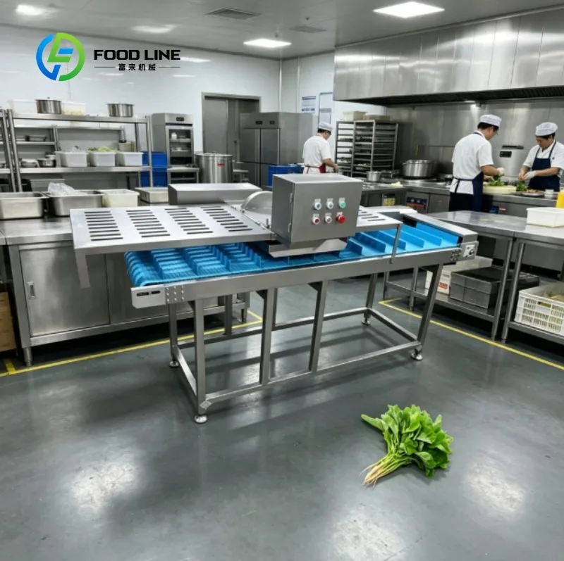 Automatic Fruit Vegetable Cutter Stainless Steel Food Cutting Processing Equipment