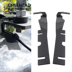 for Dodge RAM 1500 2500 3500 2009-2018 Engine Hood Led Light Mount Bracket Auxiliary Driving Work Lights Antenna Holder