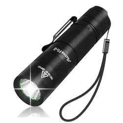 Mini AA Pen Pocket Torch, Super Bright Lumen Waterproof Keychain LED Torch, Handheld Torch with Clip,for Night Reading