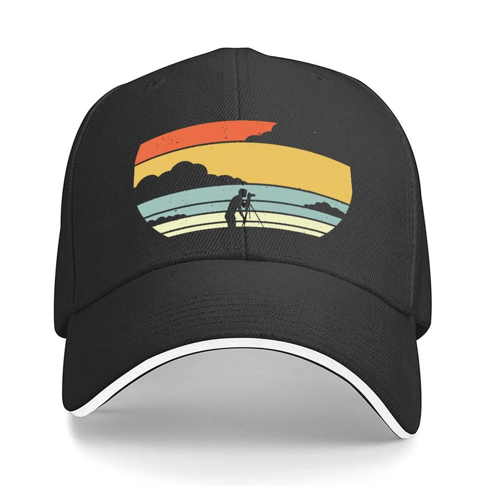 

Photography Retro Style Photographer Baseball Cap Cosplay Brand Man cap hats on offer Male hat Elegant Women's Hats Men's