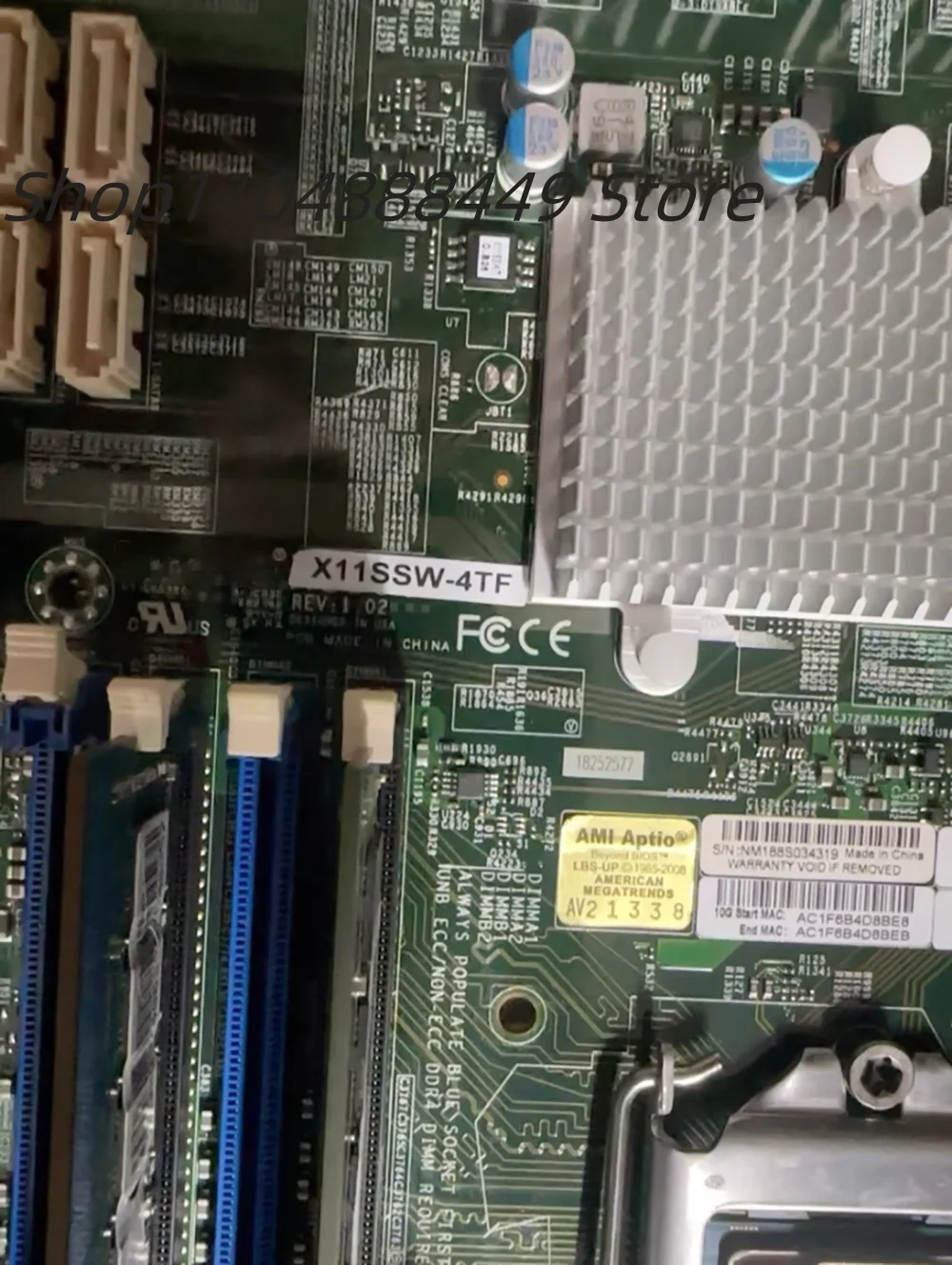 Scheda madre del server X11SSW-4TF