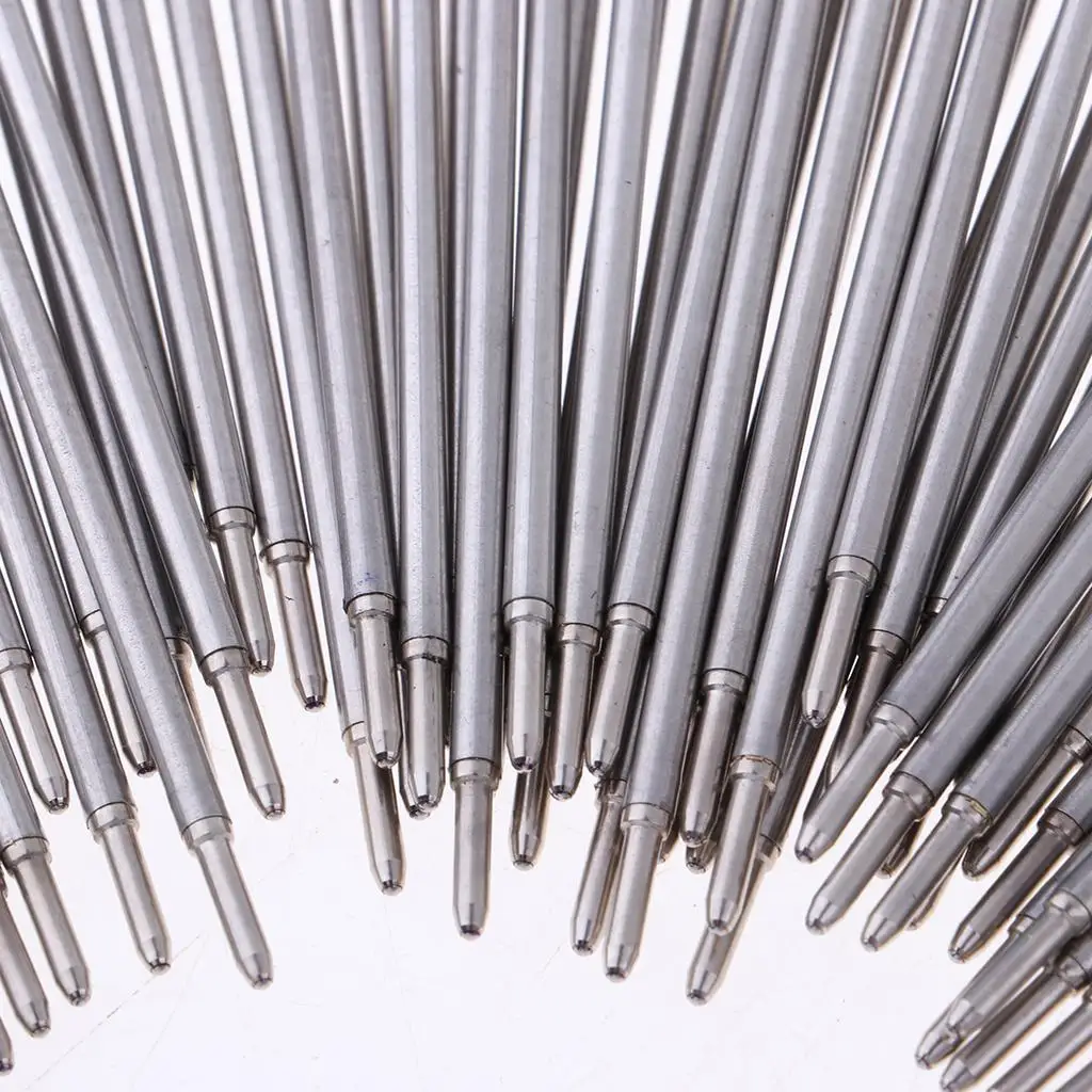 مجموعة/50 قلم الكرات الدوّارة ملحقات معدات الكتابة بالحبر القياسية الدولية #6