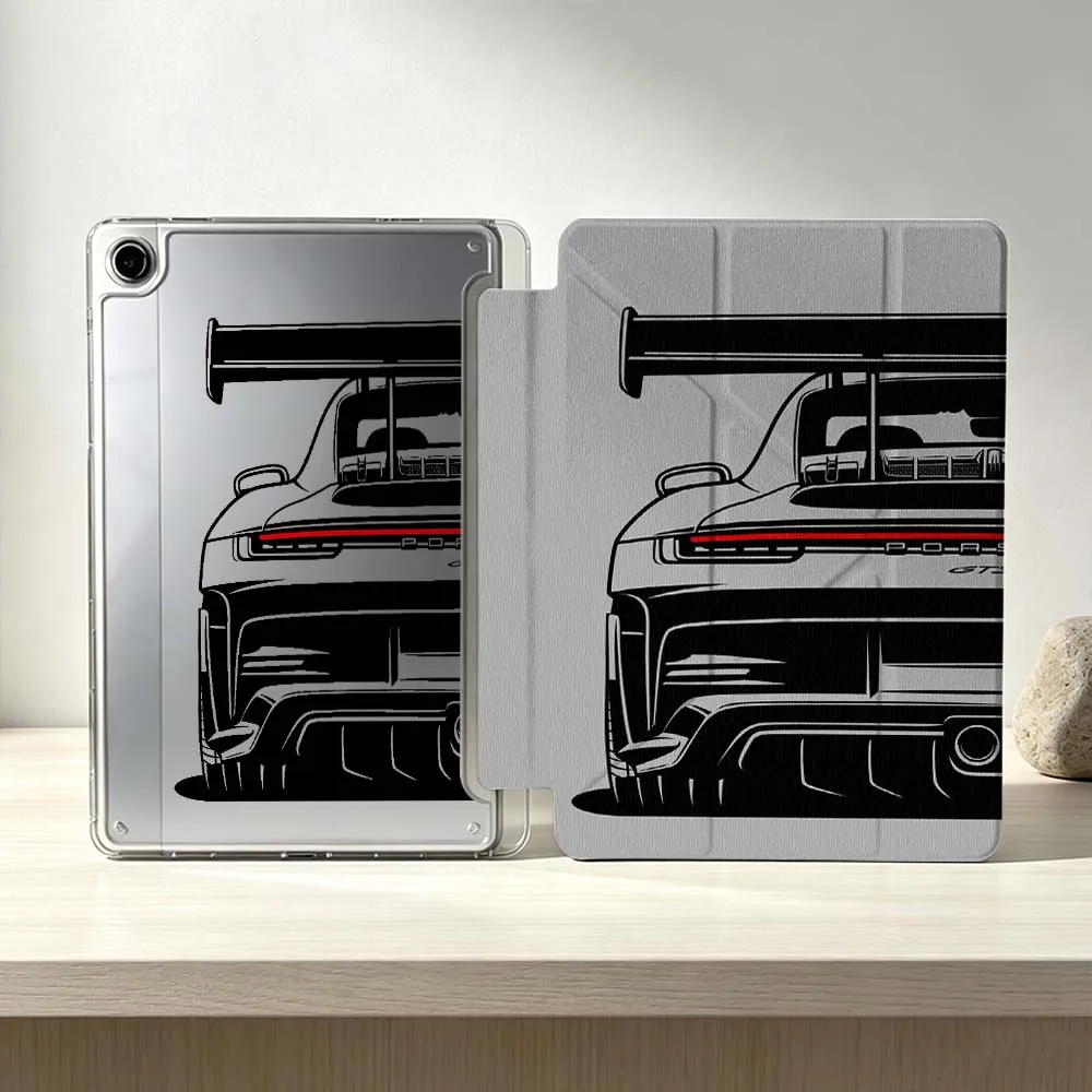 

Luxurious Design Car Cool For Samsung Galaxy Tab S10 S9 S8 S7 S6 A11 A10 A9 FE Plus Lite Foldable 3Y Tablet Case Soft