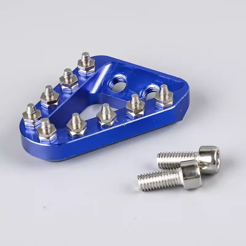 CNC KTM 125 250 300 350 400 450 500 EXC EXCF XC XCF XCW SX SXF TPI Sixdays 2017-2023 2022 후방 브레이크 페달 레버 팁 플레이트