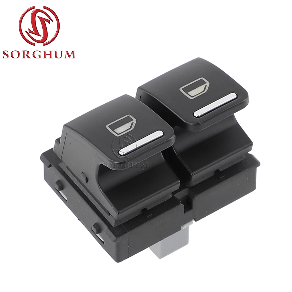 SORGHUM 5C5959857A For VW Beetle Cabrio 2013 2014-2019 Power Master Window Switch Control Button OEM 5C5 959 857A 5C5 959 857 A